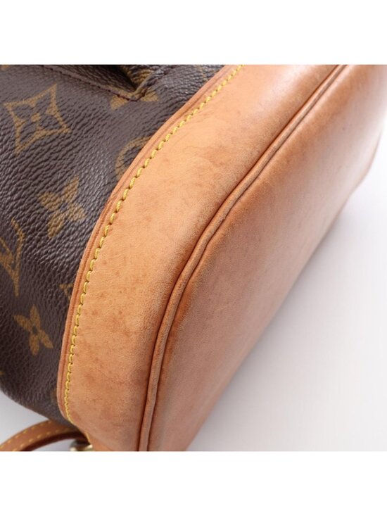 Louis Vuitton Backpack Montsouris GM Canvas Leather main image 11